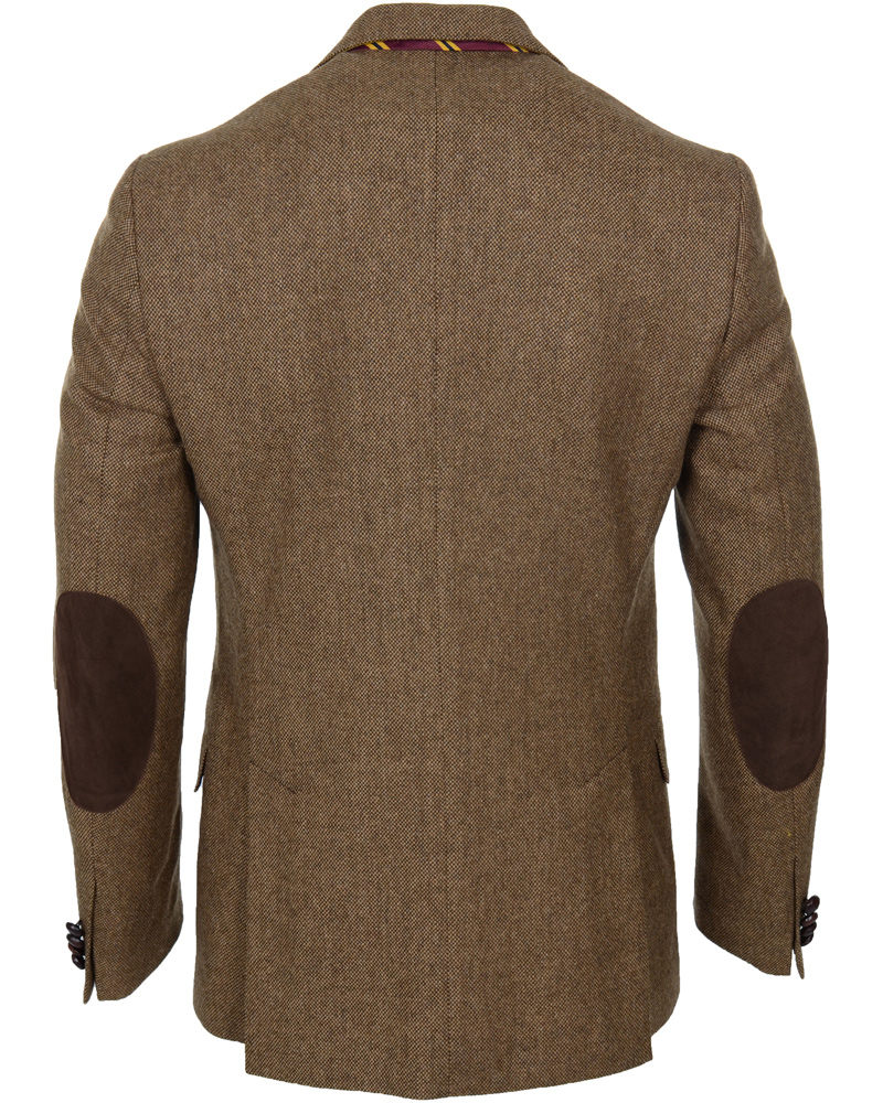 Hombres | Blazers | Morris | Marlow Birds Eye Blazer Brown