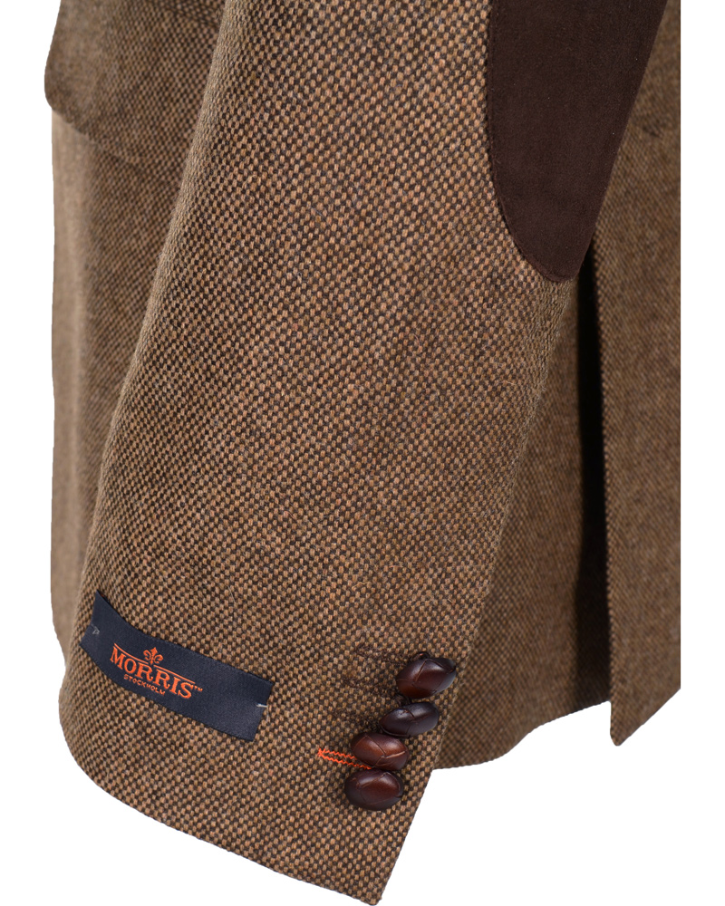 Hombres | Blazers | Morris | Marlow Birds Eye Blazer Brown