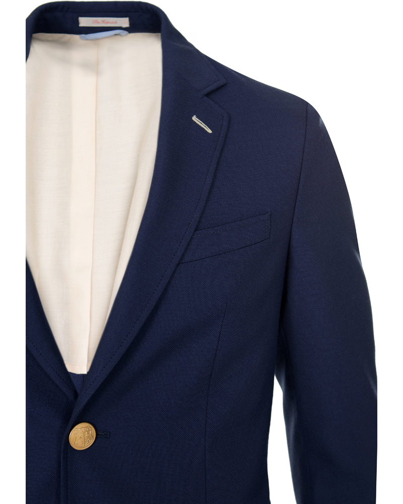Hombres | Blazers | GANT Rugger | The Hopsack Jacket Navy
