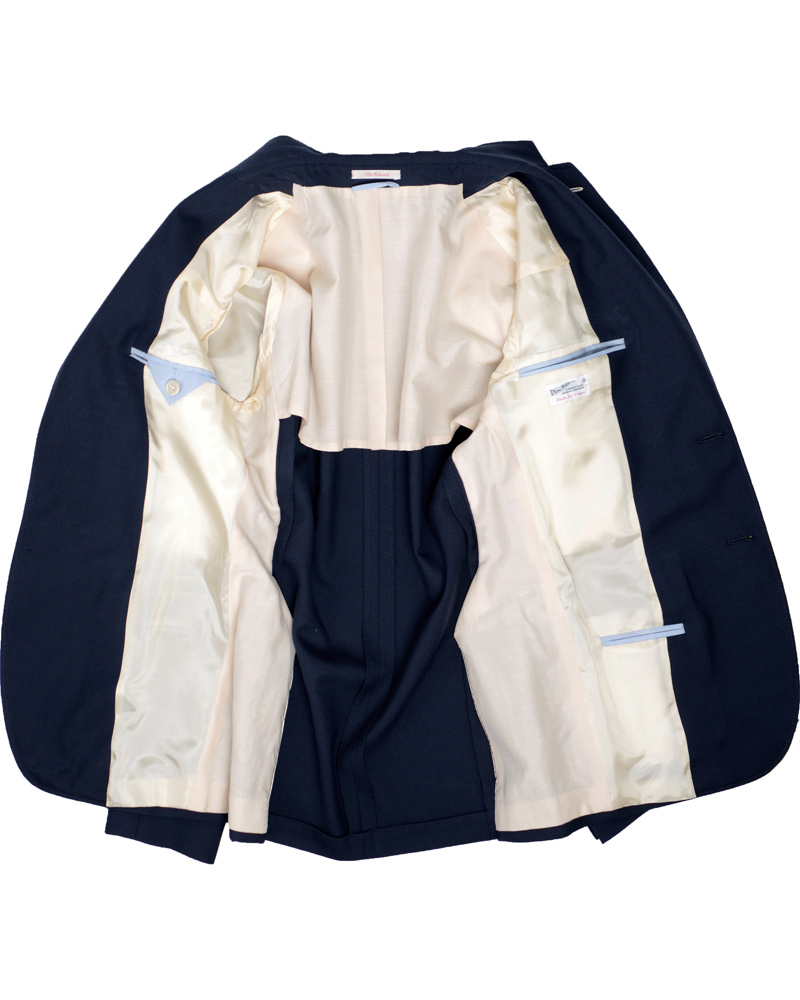 Hombres | Blazers | GANT Rugger | The Hopsack Jacket Navy