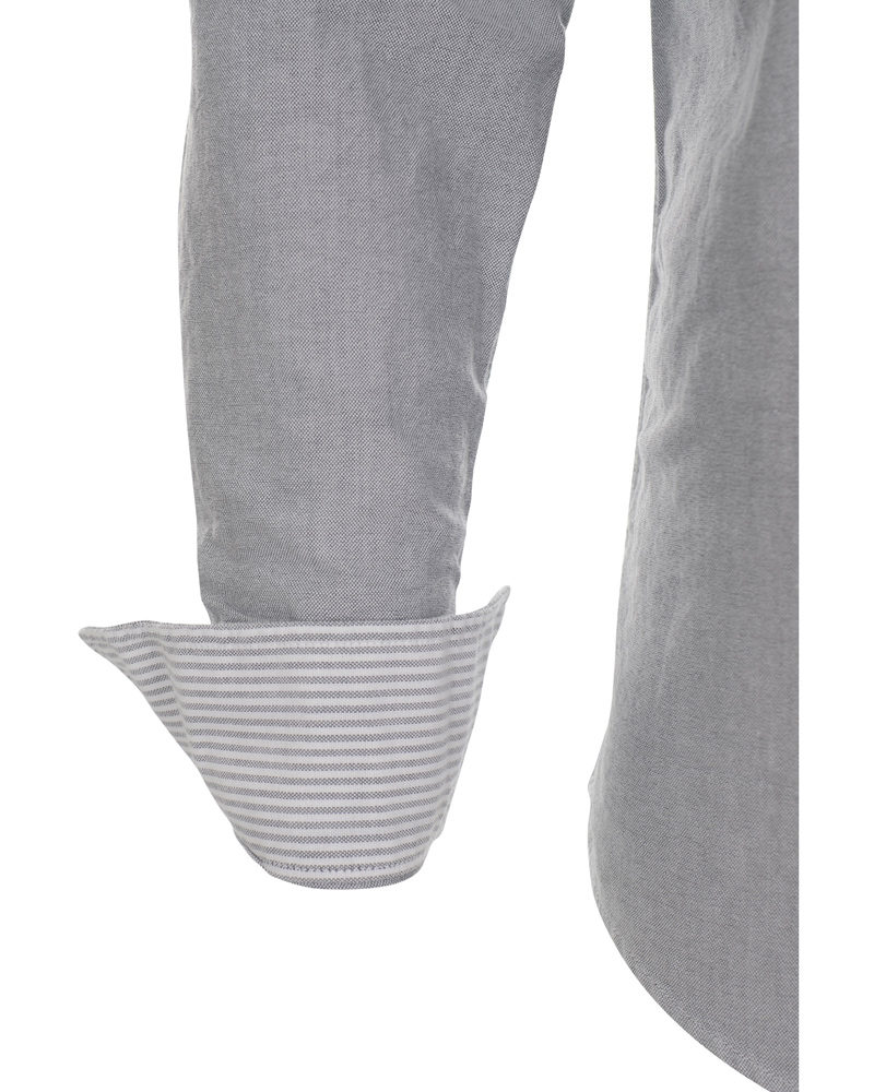 Hombres | Camisas | Boomerang | Tailored Fit B.D Oxford Shirt Grey Melange