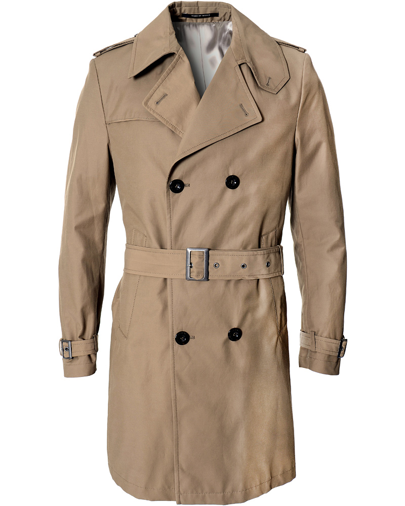 Hombres | Abrigos y chaquetas | Tiger of Sweden | Gil 3 Trenchcoat Khaki