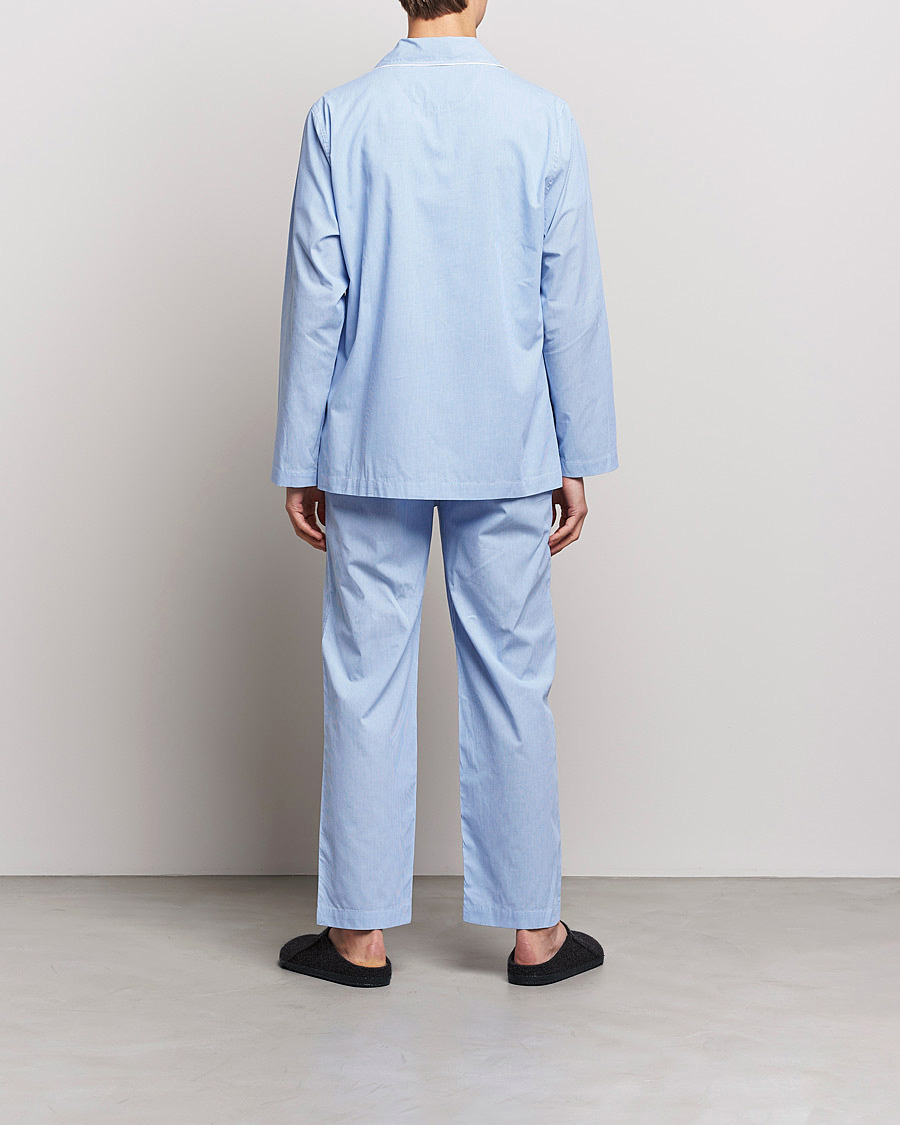 Hombres | Loungewear | Polo Ralph Lauren | Pyjama Set Mini Gingham Blue