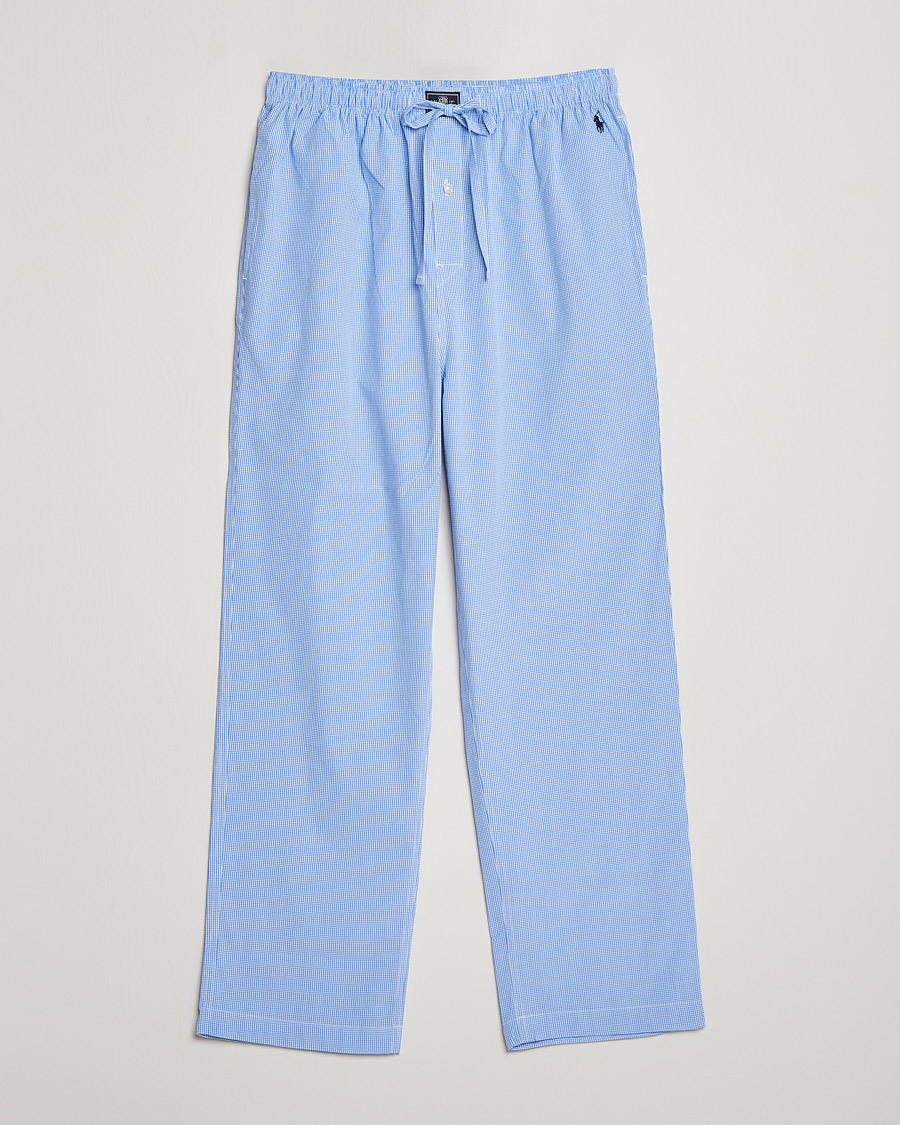 Hombres | Pijamas y batas | Polo Ralph Lauren | Pyjama Pant Mini Gingham Blue