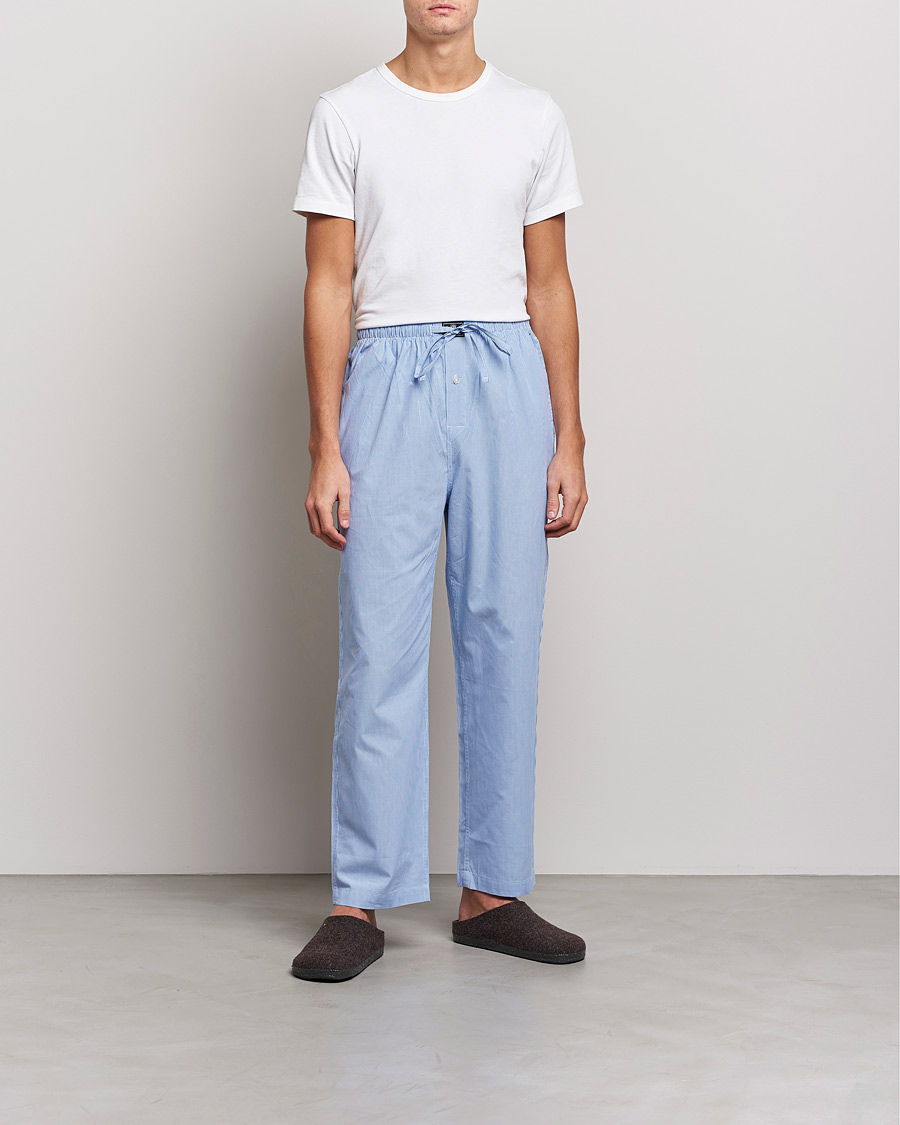 Hombres | Pijamas y batas | Polo Ralph Lauren | Pyjama Pant Mini Gingham Blue