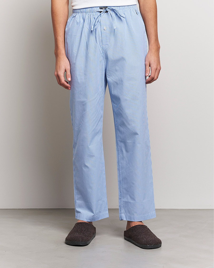 Hombres |  | Polo Ralph Lauren | Pyjama Pant Mini Gingham Blue