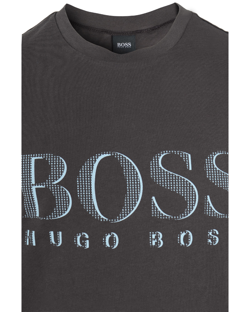 Hombres | Camisetas | BOSS BLACK | BOSS Innovation T-Shirt Open Brown