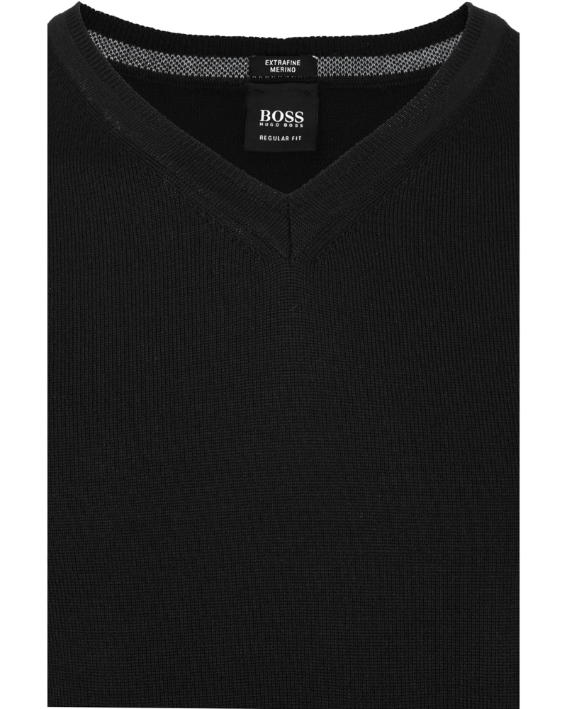 Hombres | Jerséis y prendas de punto | BOSS BLACK | BOSS Batisse-B Pullover Black