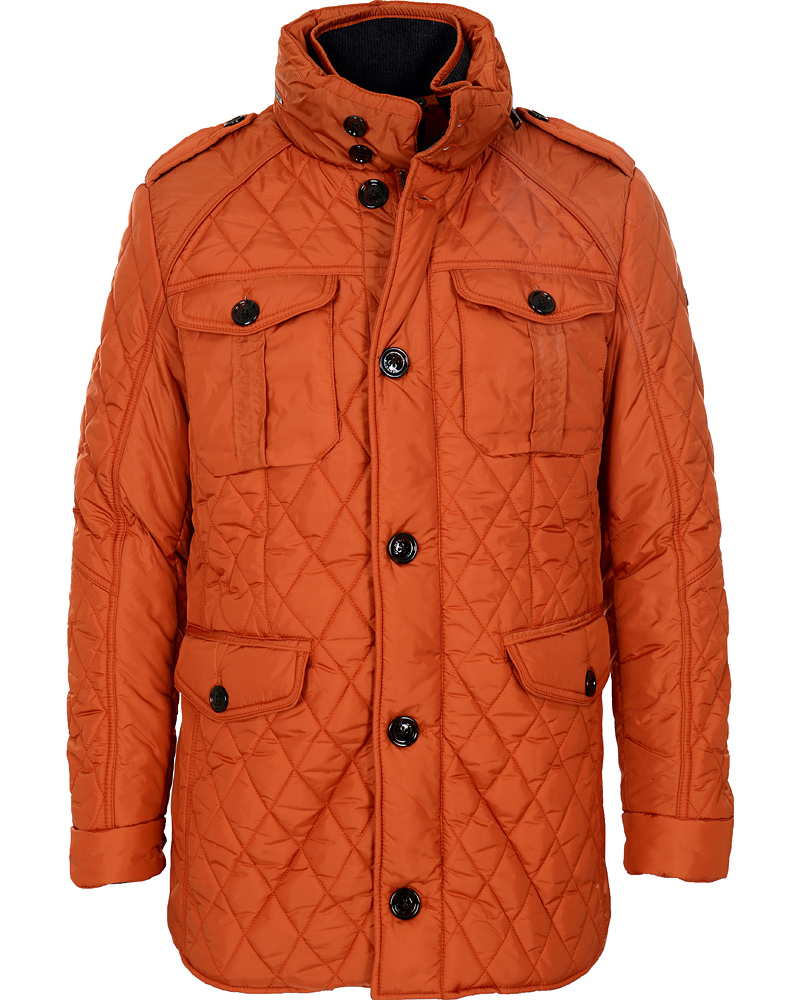 Hombres | Abrigos y chaquetas | Hackett | Holborn Quilted Jacket Rust