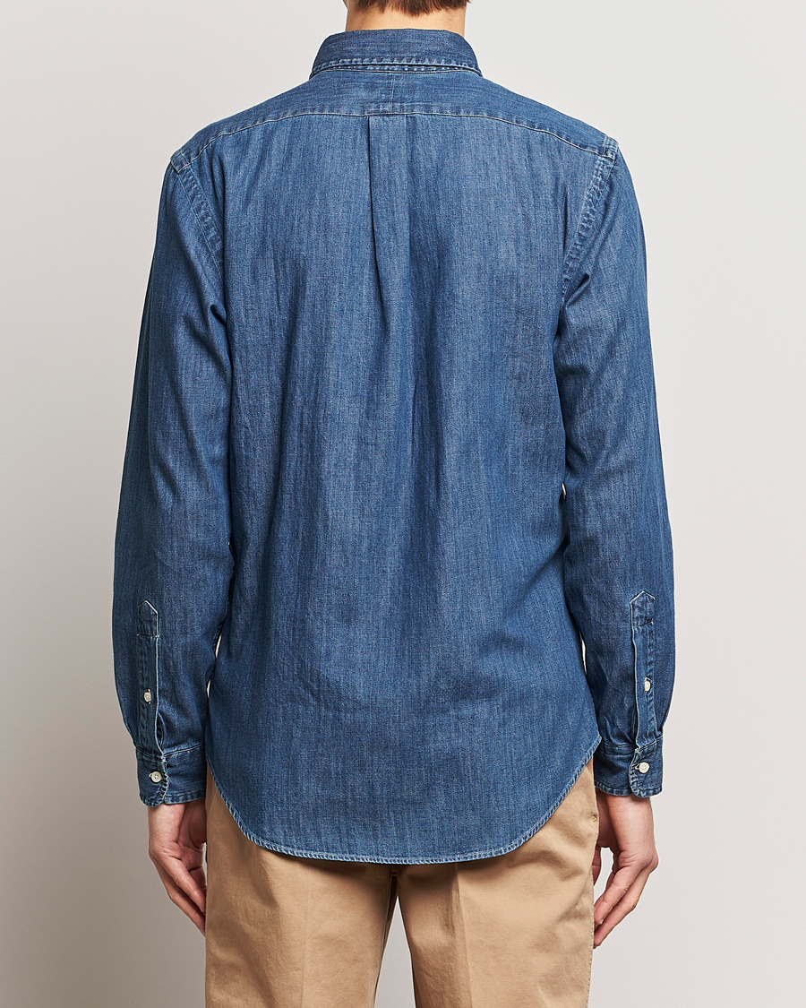 Hombres | Camisas | Polo Ralph Lauren | Custom Fit Shirt Denim Dark Wash