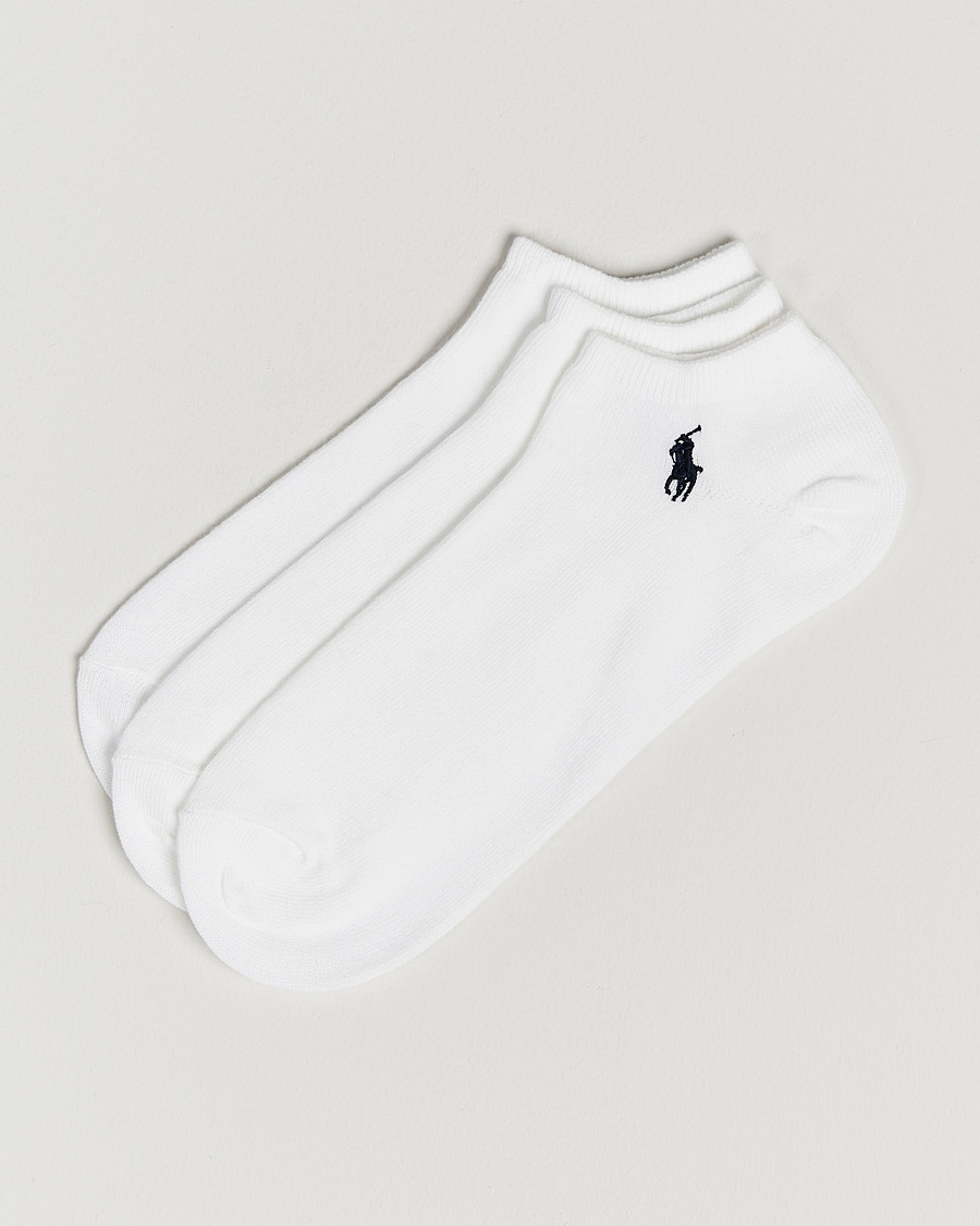 Hombres | Ropa interior y calcetines | Polo Ralph Lauren | 3-Pack Ghost Sock White