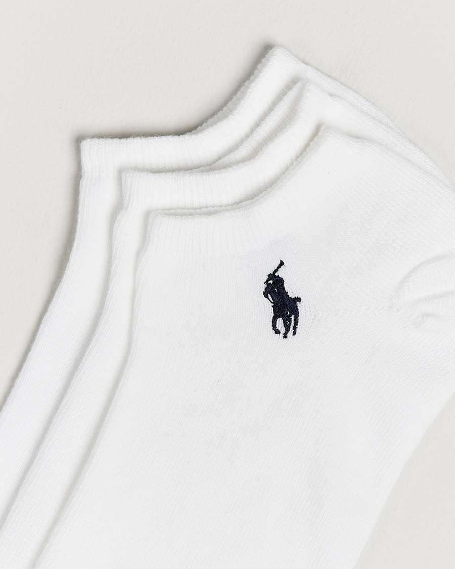 Hombres | Ropa interior y calcetines | Polo Ralph Lauren | 3-Pack Ghost Sock White