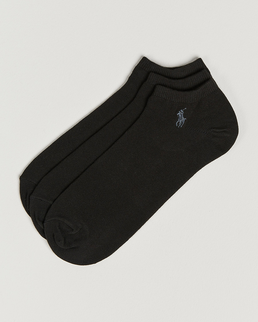 Hombres | Ropa interior y calcetines | Polo Ralph Lauren | 3-Pack Ghost Sock Black