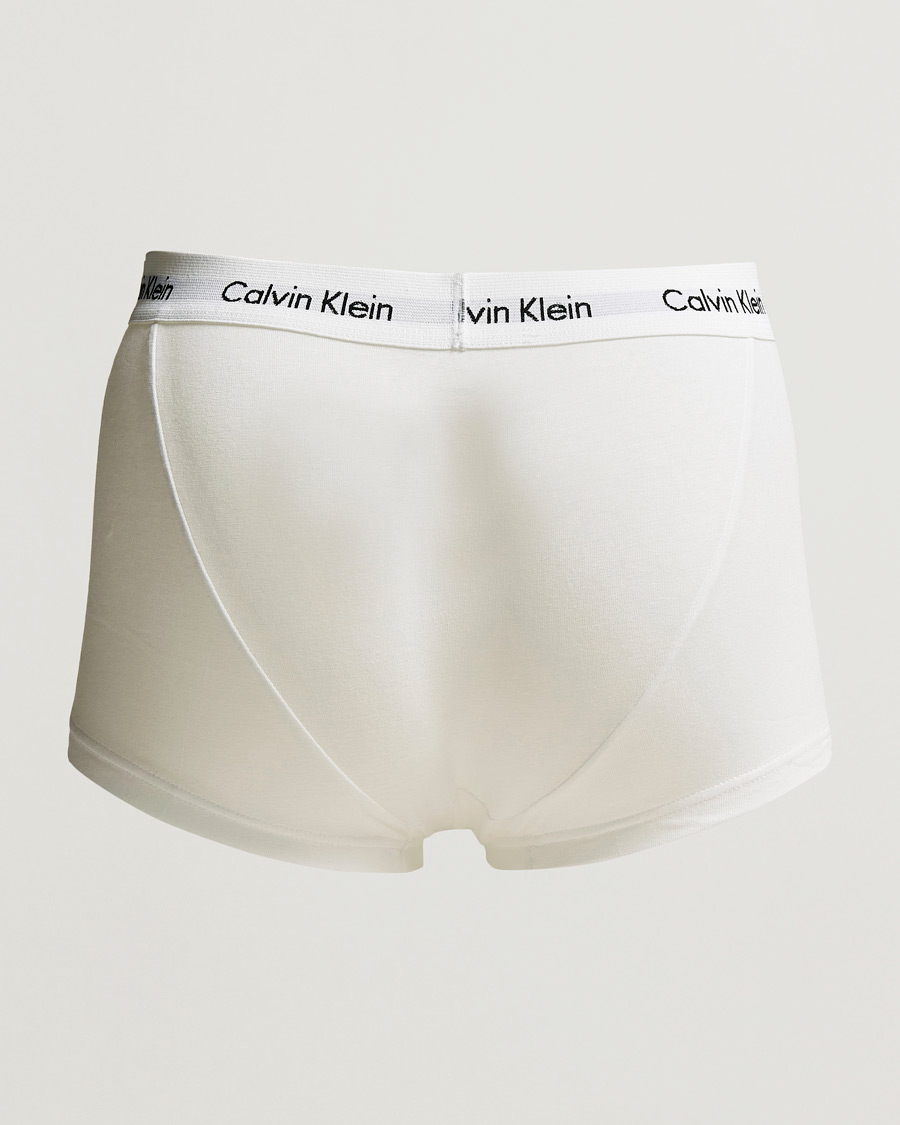 Hombres | Ropa interior | Calvin Klein | Cotton Stretch Low Rise Trunk 3-pack Red/Blue/White