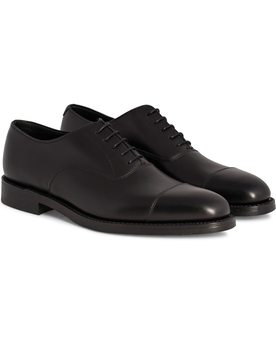 Hombres | Loake 1880 Aldwych Dainite Oxford Black Calf | Loake 1880 | Aldwych Dainite Oxford Black Calf