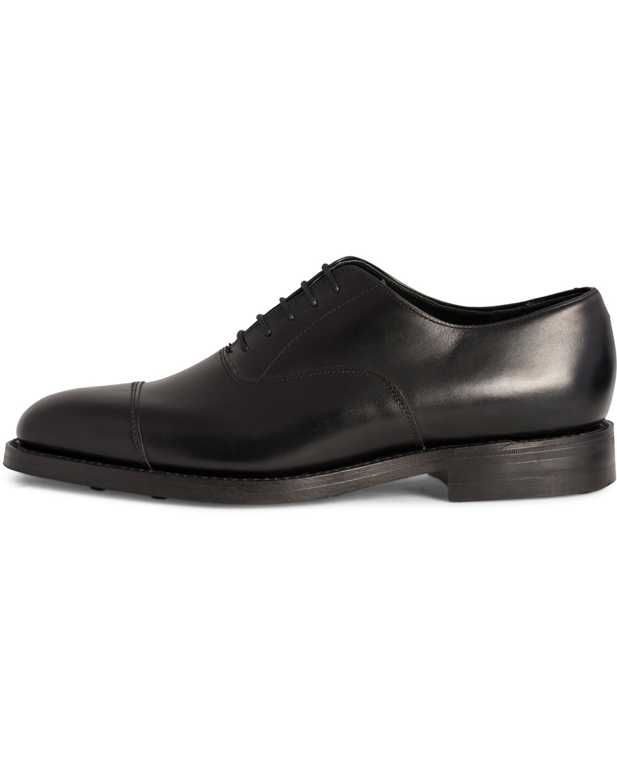 Hombres | Loake 1880 Aldwych Dainite Oxford Black Calf | Loake 1880 | Aldwych Dainite Oxford Black Calf