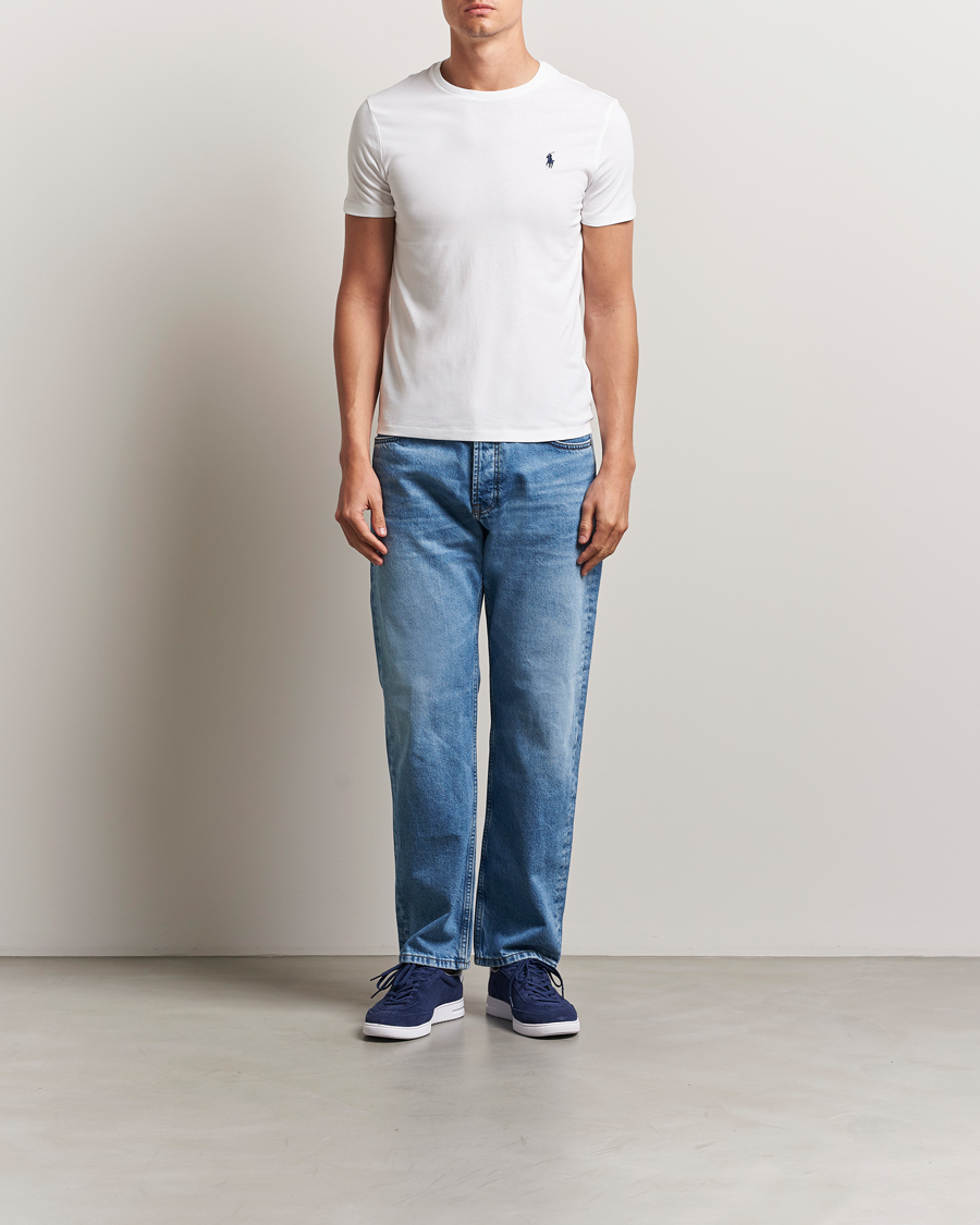 Hombres | Camisetas | Polo Ralph Lauren | Custom Slim Fit Tee White