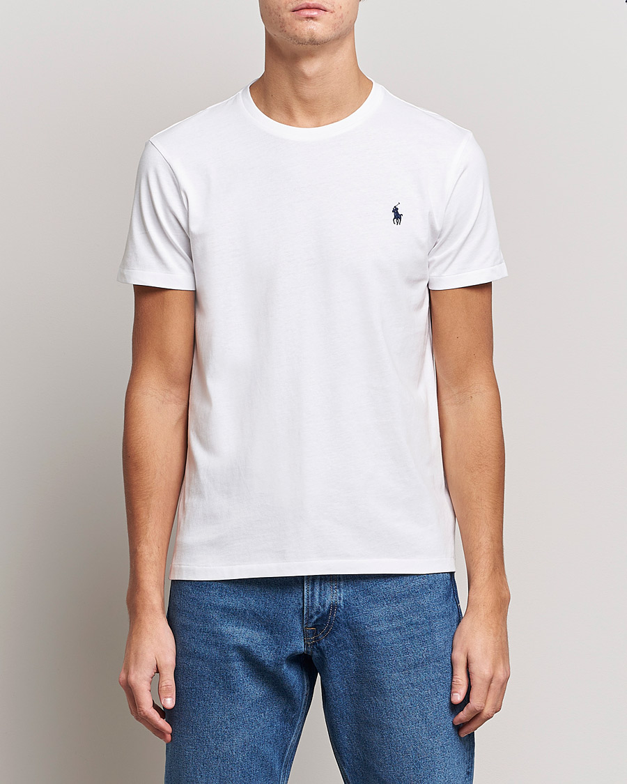 Hombres | Camisetas | Polo Ralph Lauren | Custom Slim Fit Tee White