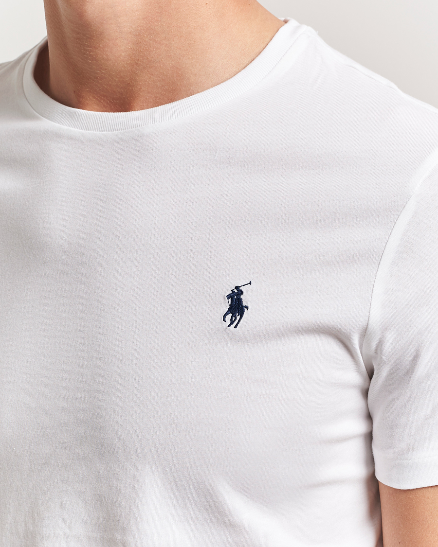 Hombres | Camisetas | Polo Ralph Lauren | Custom Slim Fit Tee White