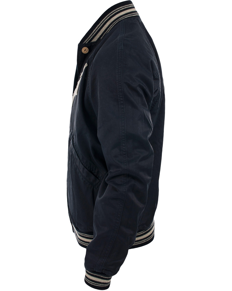 Hombres | Abrigos y chaquetas | Polo Ralph Lauren | Reversible Satin Varsity Jacket Navy