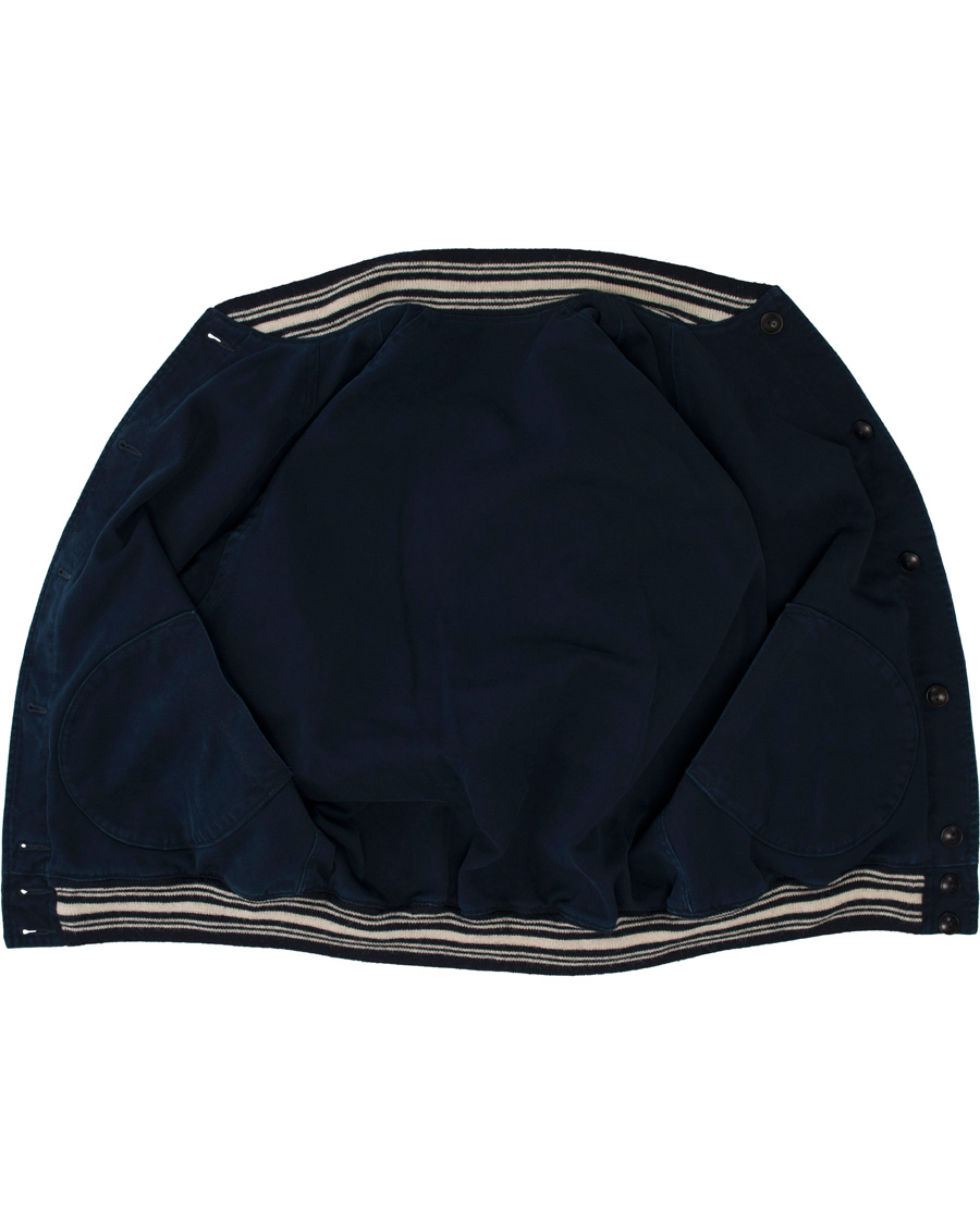 Hombres | Abrigos y chaquetas | Polo Ralph Lauren | Reversible Satin Varsity Jacket Navy