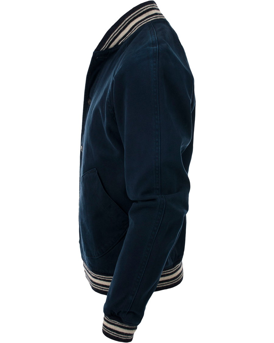 Hombres | Abrigos y chaquetas | Polo Ralph Lauren | Reversible Satin Varsity Jacket Navy
