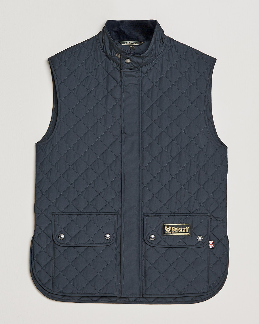 Hombres | Chalecos | Belstaff | Waistcoat Quilted Navy