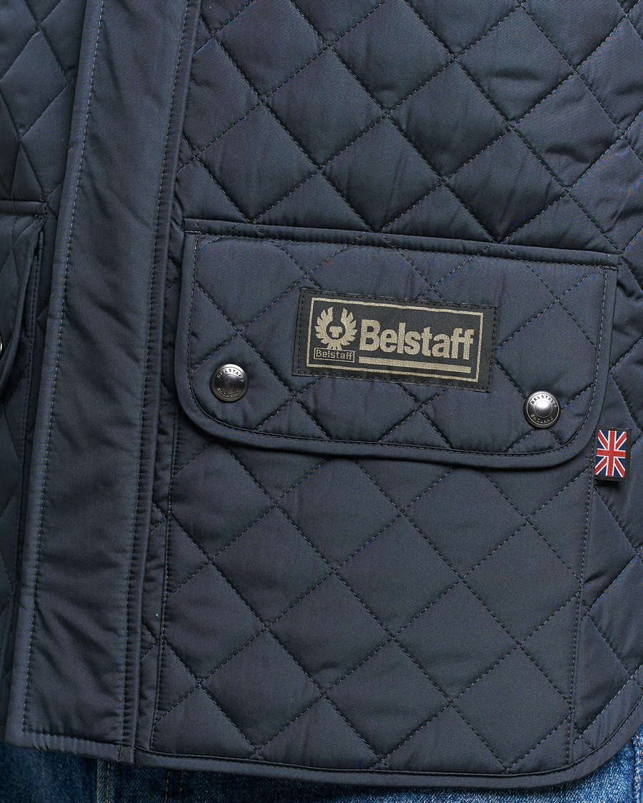 Hombres | Chalecos | Belstaff | Waistcoat Quilted Navy