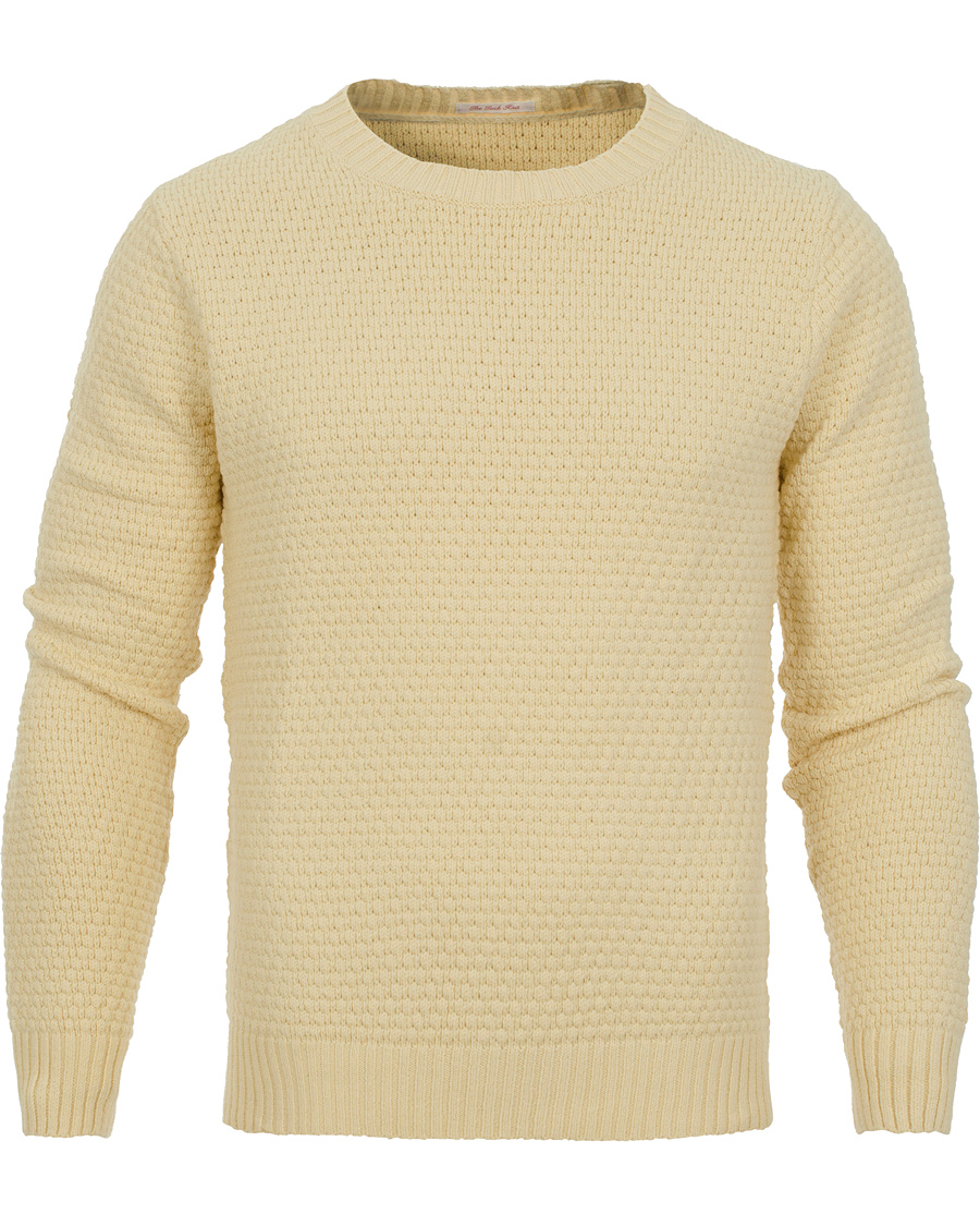 Hombres | Jerséis y prendas de punto | GANT Rugger | The Tuck Knit Sweater Cream