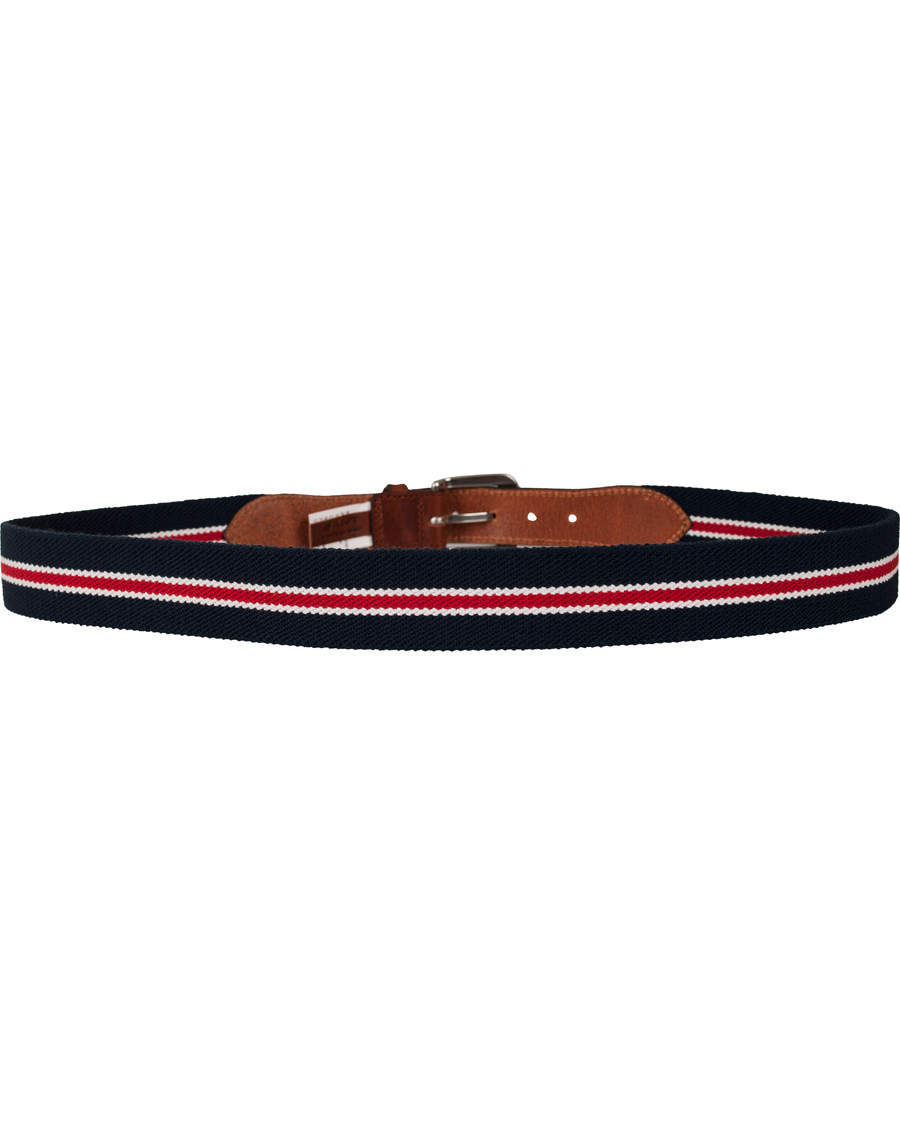 Hombres | GANT Prep School Elastic Belt Bright Red | GANT | Prep School Elastic Belt Bright Red