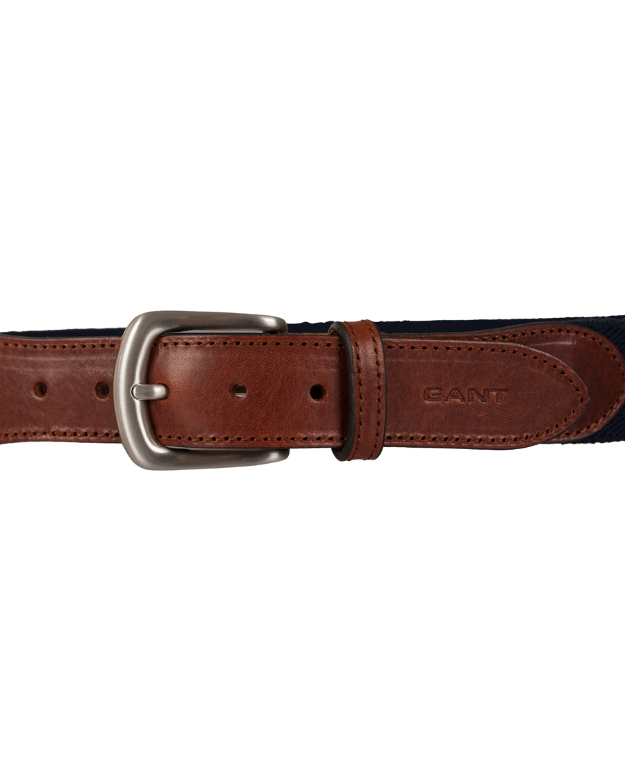 Hombres | GANT Prep School Elastic Belt Bright Red | GANT | Prep School Elastic Belt Bright Red