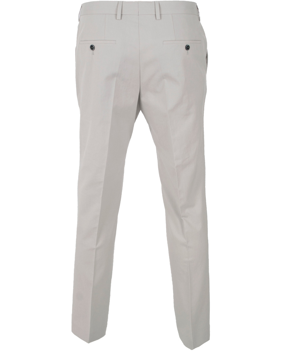 Hombres | Pantalones | BOSS BLACK | BOSS Genesis 2 Cotton Stretch Trouser Silver