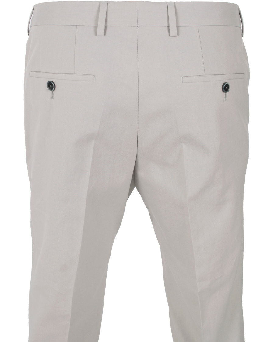 Hombres | Pantalones | BOSS BLACK | BOSS Genesis 2 Cotton Stretch Trouser Silver