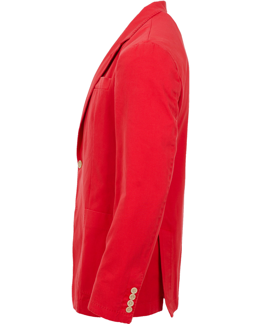 Hombres | Blazers | Hackett | Garment Dye Jacket Red