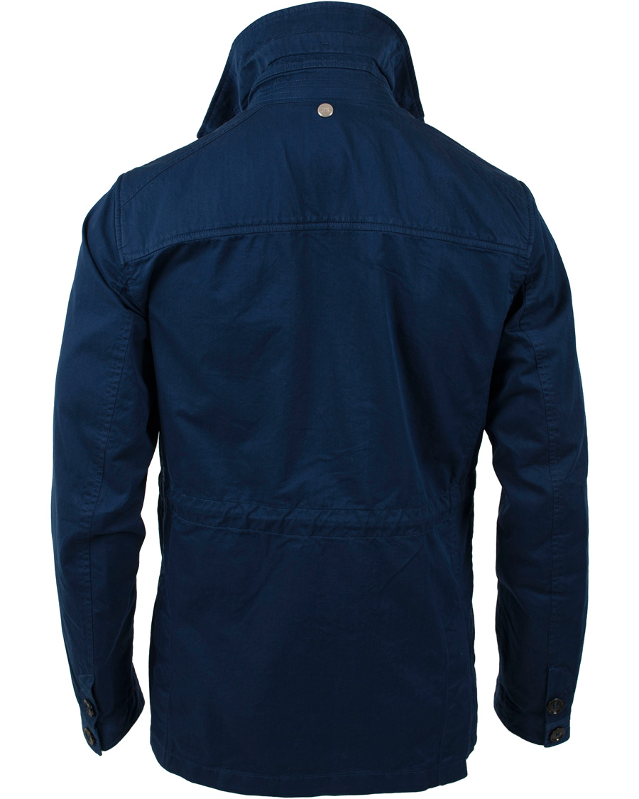 Hombres | Abrigos y chaquetas | J.Lindeberg | Foreman Two Tone Cotton Jacket Dark Blue