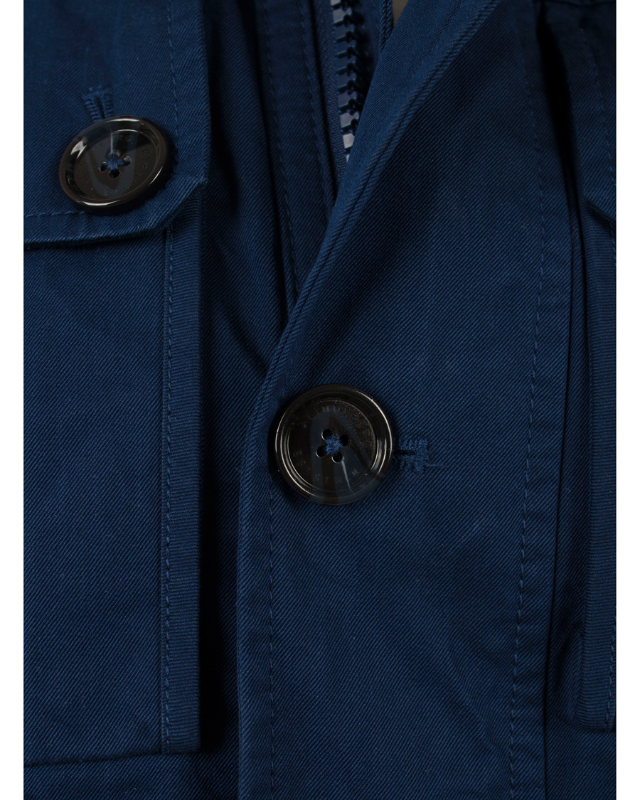Hombres | Abrigos y chaquetas | J.Lindeberg | Foreman Two Tone Cotton Jacket Dark Blue