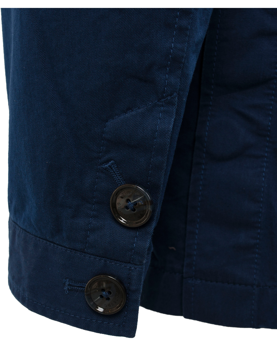 Hombres | Abrigos y chaquetas | J.Lindeberg | Foreman Two Tone Cotton Jacket Dark Blue