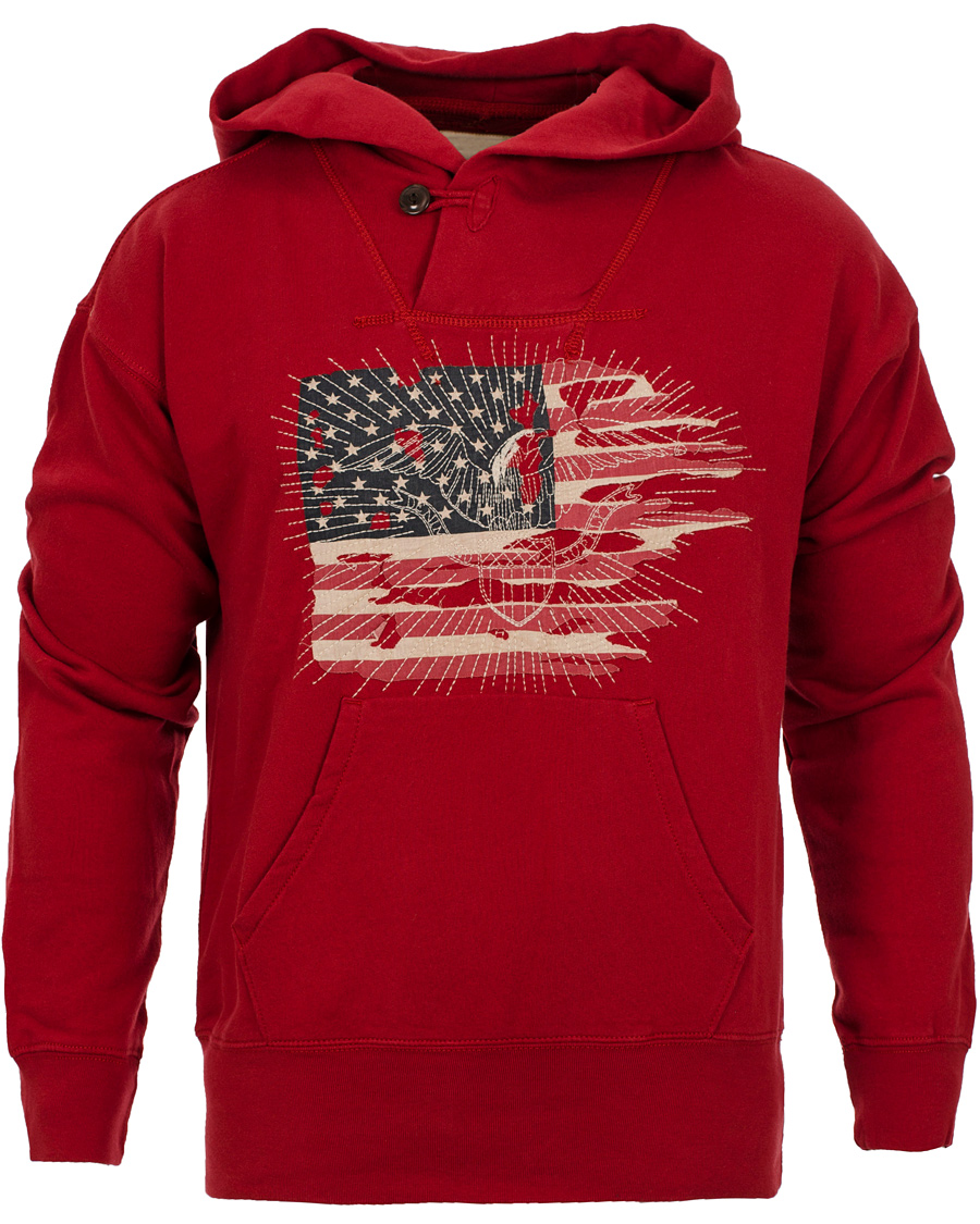 Hombres | Jerséis y prendas de punto | Denim & Supply Ralph Lauren | Shawl Hoodie Camden Red