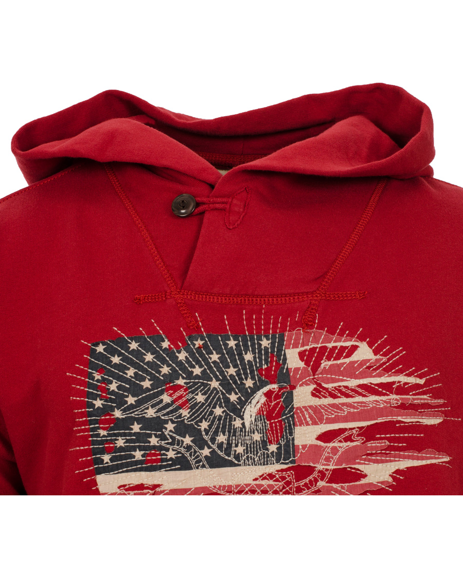Hombres | Jerséis y prendas de punto | Denim & Supply Ralph Lauren | Shawl Hoodie Camden Red