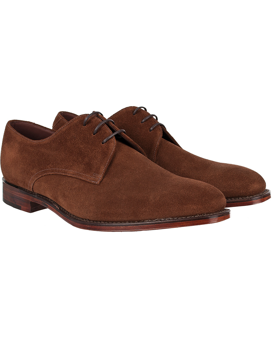 Hombres | Loake 1880 Downing Derby Brown Suede | Loake 1880 | Downing Derby Brown Suede