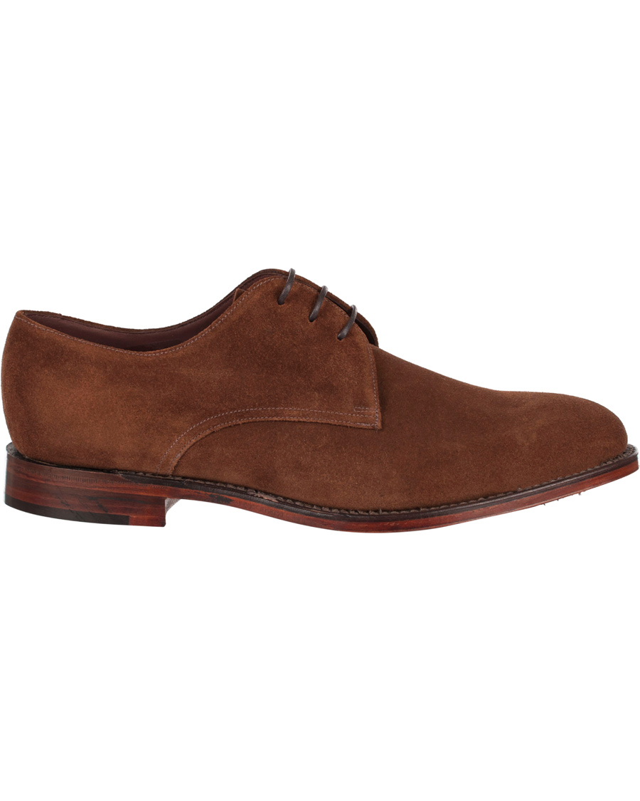 Hombres | Loake 1880 Downing Derby Brown Suede | Loake 1880 | Downing Derby Brown Suede