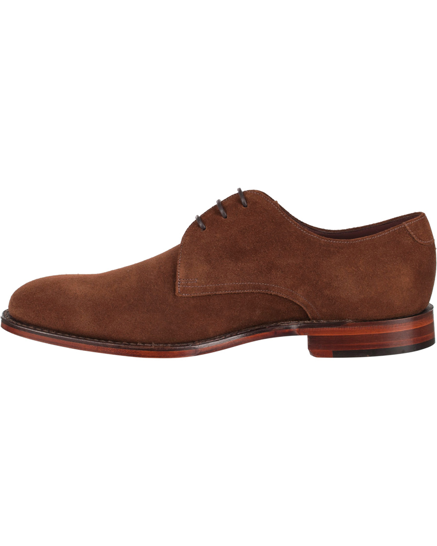 Hombres | Loake 1880 Downing Derby Brown Suede | Loake 1880 | Downing Derby Brown Suede