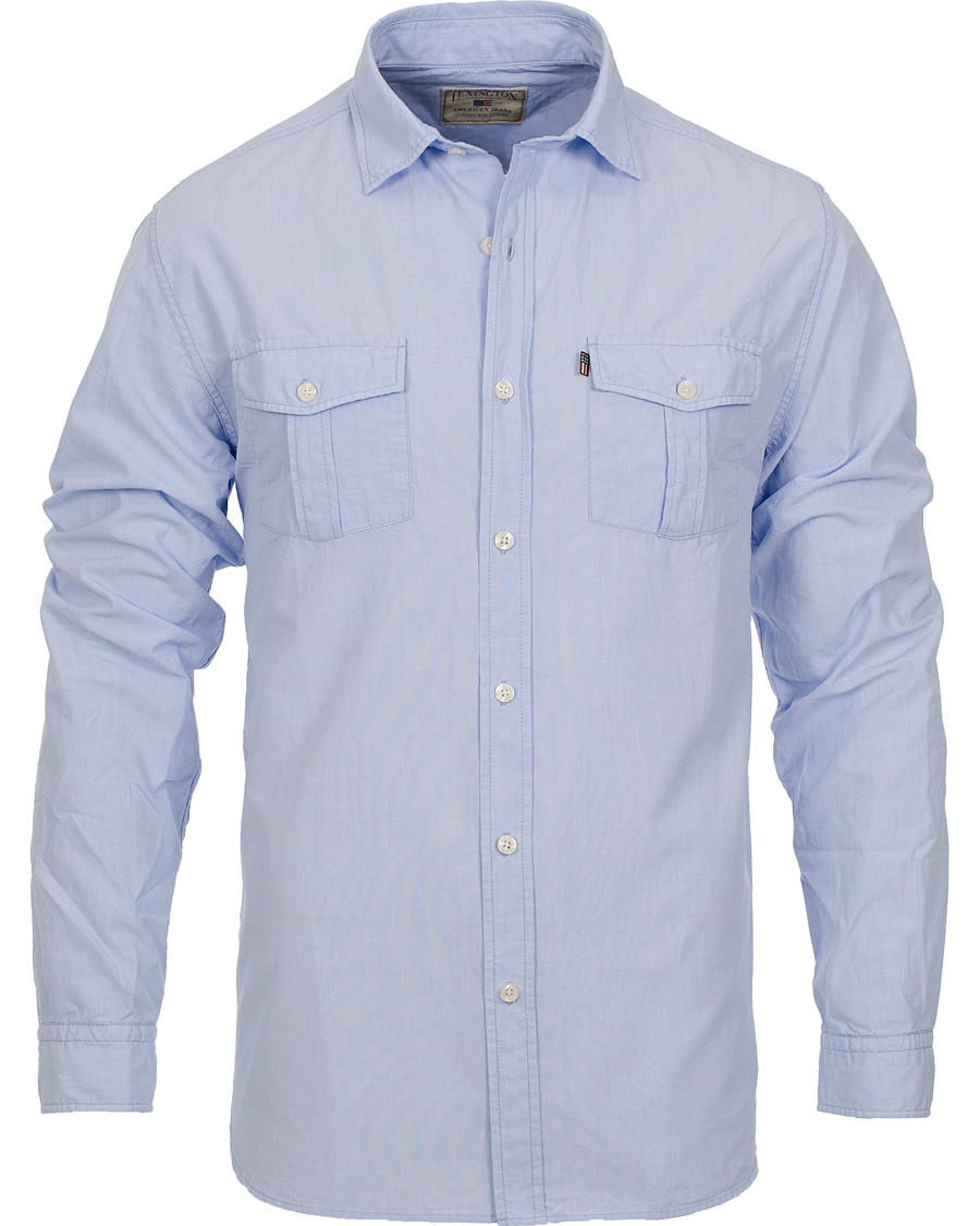 Hombres | Camisas | Lexington | Kirk Chambray Shirt Light Blue