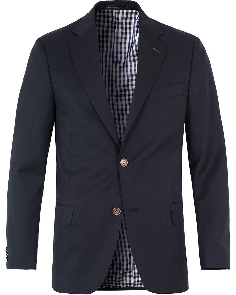 Hombres | Blazers | Oscar Jacobson | Edmund Club Blazer Navy