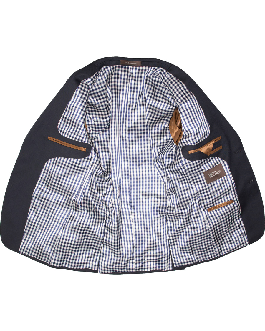 Hombres | Blazers | Oscar Jacobson | Edmund Club Blazer Navy