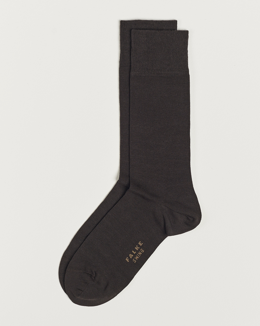 Hombres | Ropa interior y calcetines | Falke | Swing 2-Pack Socks Brown