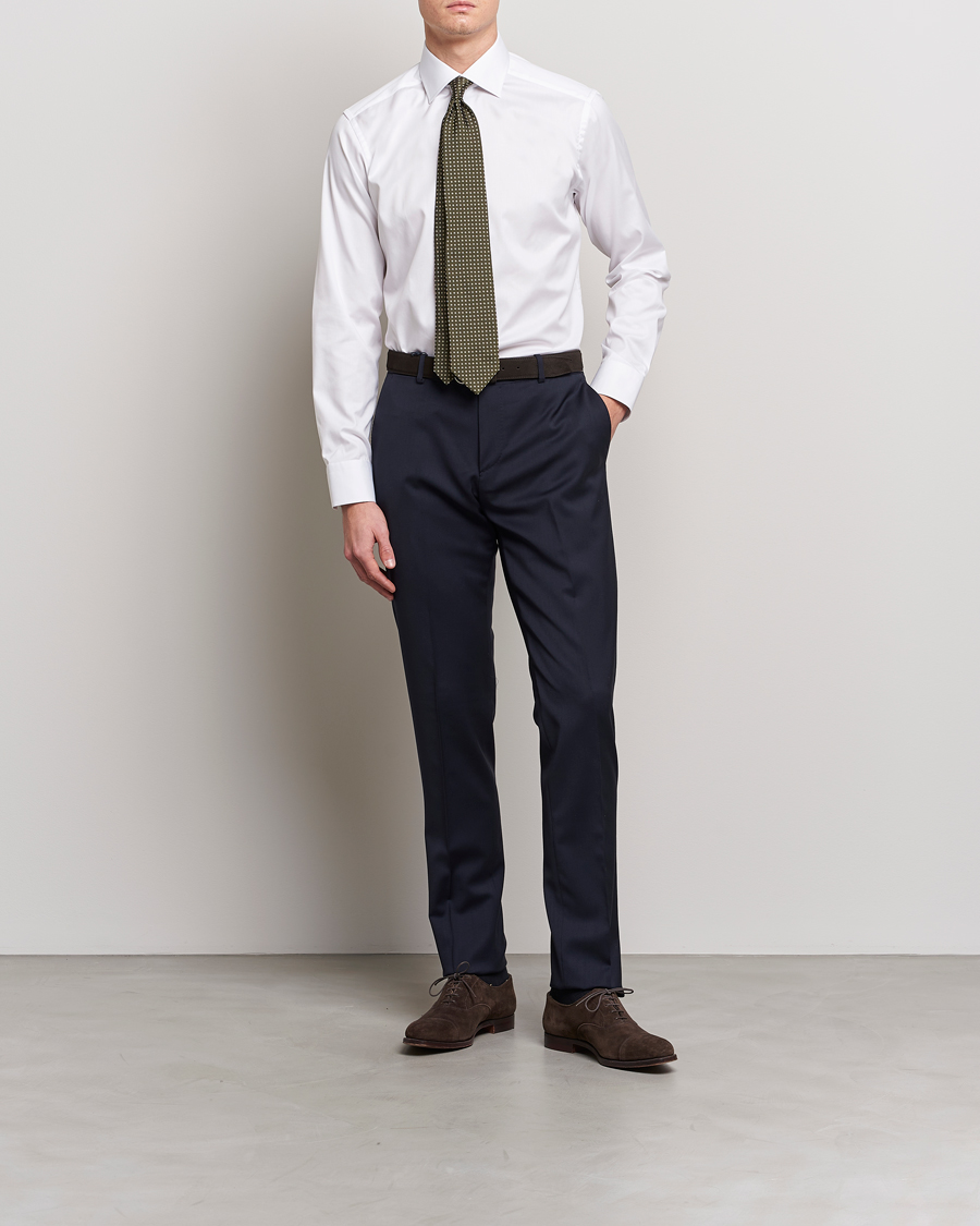 Hombres | Camisas | Eton | Slim Fit Shirt White
