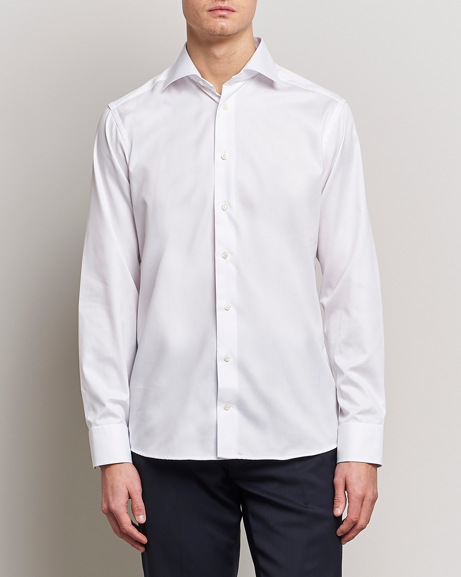 Hombres | Camisas | Eton | Slim Fit Shirt White