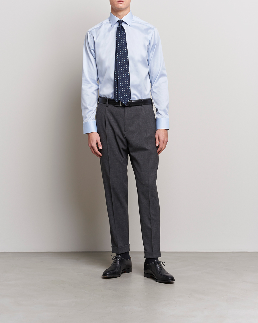 Hombres | Camisas | Eton | Slim Fit Shirt Blue