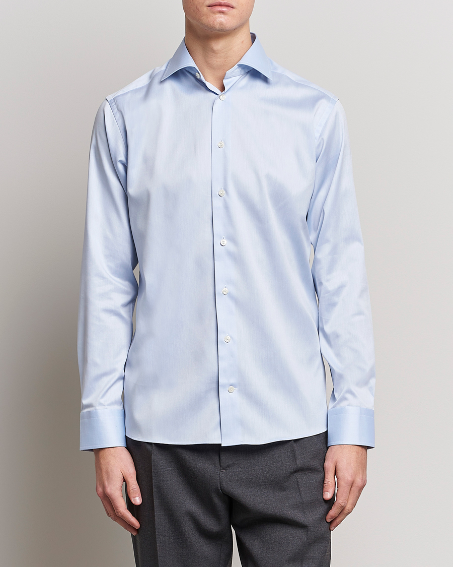Hombres | Camisas | Eton | Slim Fit Shirt Blue